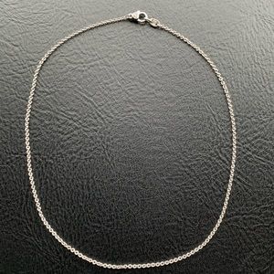 Judith Ripka Sterling Silver Textured Link Neclace